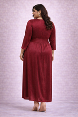 Scarlet Grace Luxe Draped Lycra Dress