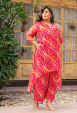 Plus Size Serene Rani Leheriya Sequin Lace Co-ord Set