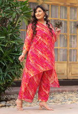 Plus Size Serene Rani Leheriya Sequin Lace Co-ord Set