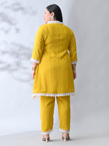 Sunshine Royale Georgette Co-ord Set with Soft Flow Silhouette