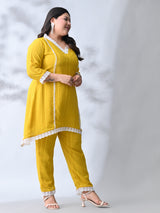Sunshine Royale Georgette Co-ord Set with Soft Flow Silhouette