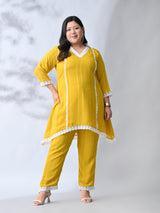Sunshine Royale Georgette Co-ord Set with Soft Flow Silhouette