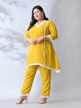 Sunshine Royale Georgette Co-ord Set with Soft Flow Silhouette