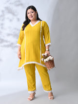 Sunshine Royale Georgette Co-ord Set with Soft Flow Silhouette
