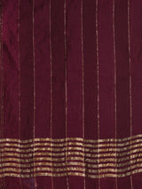 Plus Size Royal Wine Nyraa Kurta Set