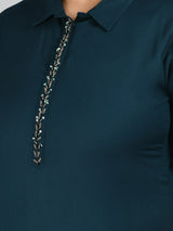 Plus Size Persuasive Pathani Kurta Palazzo Set