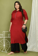 Pretty Pathani Kurta Palazzo Set