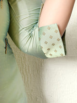 Plus Size Mystical Pista Green Embellished Zorba Kurta Set with Dupatta