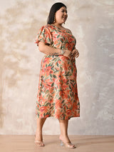 Sienna Bloom One-Shoulder Luxe Summer Dress