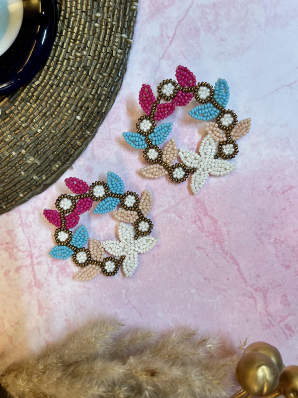 Daisy Star Multicolored Earrings