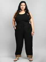 Plus Size Plus Size Aari Black Trousers