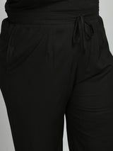 Plus Size Plus Size Aari Black Trousers