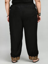 Plus Size Plus Size Aari Black Trousers