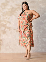 Sienna Bloom One-Shoulder Luxe Summer Dress